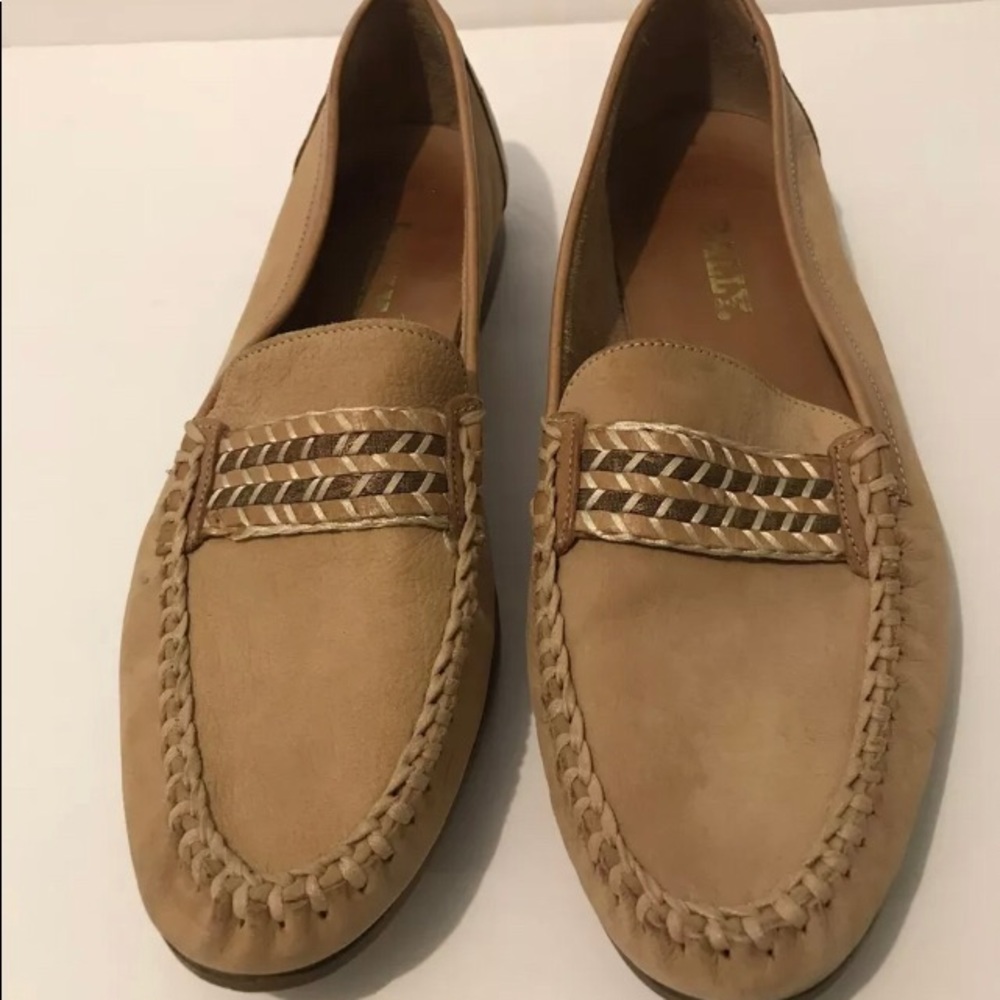 Bally CANNES Women’s loafers tan 11M Italy